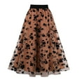 thumbnail image 1 of Jupes d'Été pour Femmes Robe pour Femmes 2023 Robe d'Été Décontractée pour Femmes Imprimé Longues Jupes Taille Haute Jupes en Ligne, 1 of 6