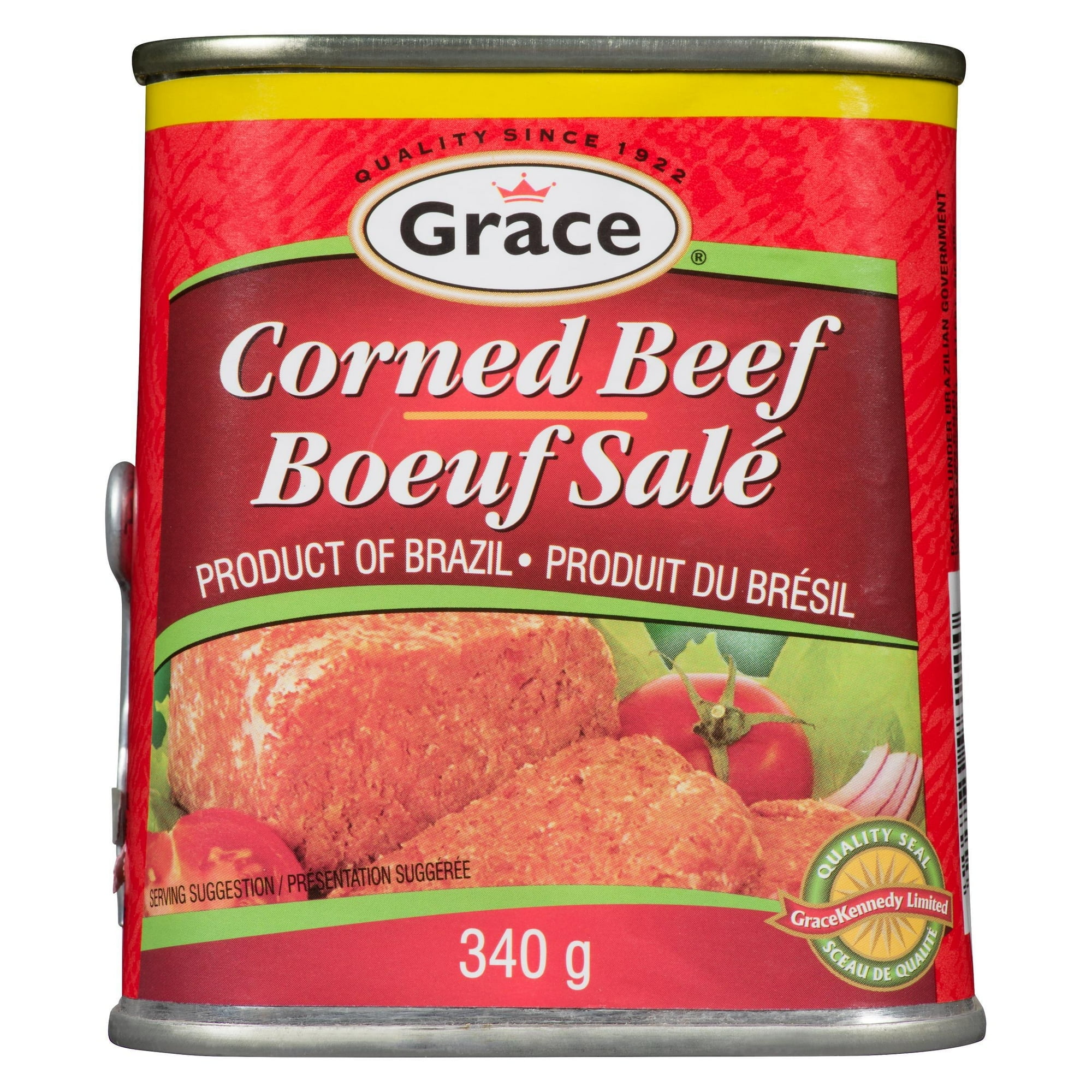 Grace Corned Beef, 340g Can