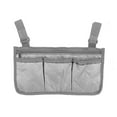 thumbnail image 1 of Pochette Latérale pour Fauteuil Roulant, Accessoire de Tasse pour Fauteuil Roulant Électrique, Stylo pour Fauteuil Roulant avec Pochette et Accoudoirs, 1 of 8