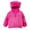 Rose Red, variant on Baby Boys Girls Zip up Hooded Jacket Fleece Hoodie Toddler Kids Winter Warm Solid Color Coat Cute Bear Ear Sweater Thick Clothes for 1-6 Years