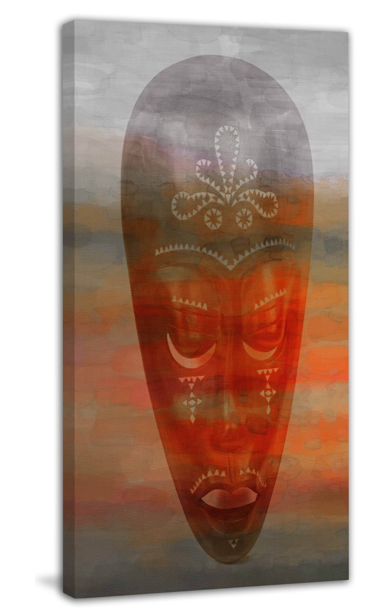 Parvez Taj "African Mask" Print on Canvas