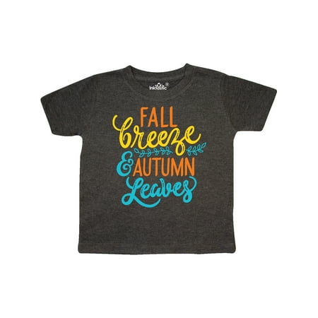 

Inktastic Thanksgiving Fall Breeze and Autumn Leaves Gift Toddler Boy or Toddler Girl T-Shirt