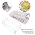 thumbnail image 3 of AURARMLET 1Ud Rallador De Acero Inoxidable Para Cocina De Verduras Y Queso Plateado, 3 of 7