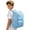 Blue, variant on Mesh Backpack for School, Large Heavy Duty See Through Net Bookbag - Transparent Back Pack for Beach, Swimming, Work, Travel (Purple)
