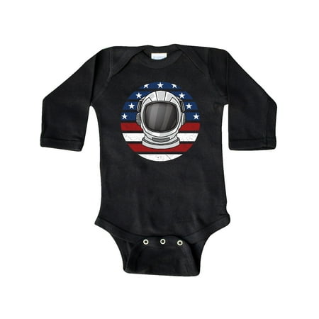 

Inktastic Space Astronaut Cool USA Gift Baby Boy or Baby Girl Long Sleeve Bodysuit
