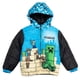 thumbnail image 3 of Campera Inflable con Cierre para Niños Minecraft Invierno Azul 5-6, 3 of 9