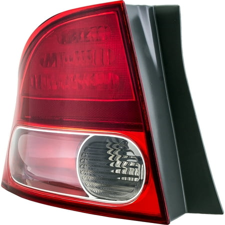 Dorman 1611302 Driver Side Tail Light Assembly for Specific Honda Models