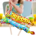 thumbnail image 2 of 1 Set Paper Handcraft Kit Diy Funny Changeable Dragon Paper Craft Ornament For Kindergarten-SHUNJING, 2 of 2