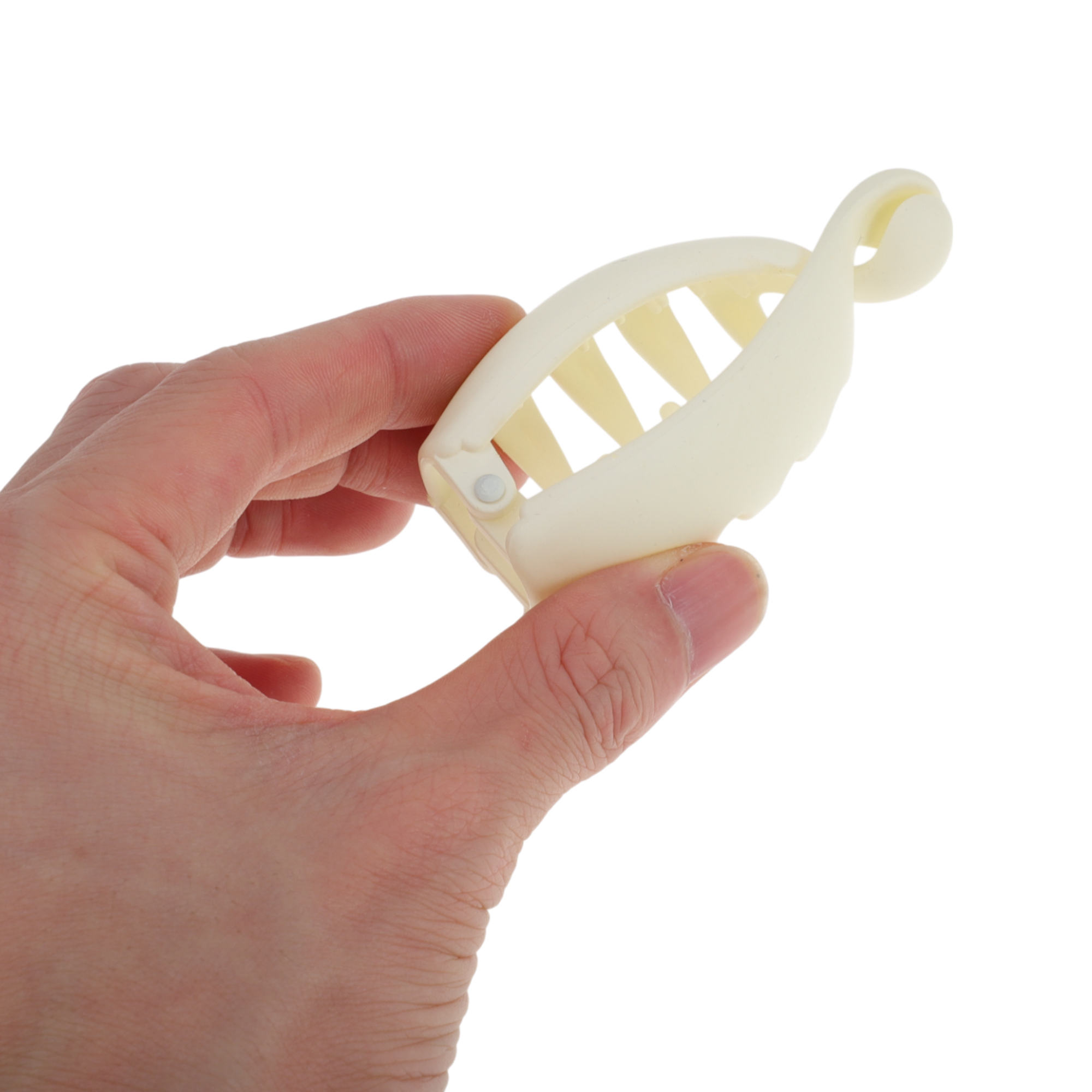 Unique Bargains Grace Banana Hair Clips for Home 1 Pc - ideal for Use and Styling White