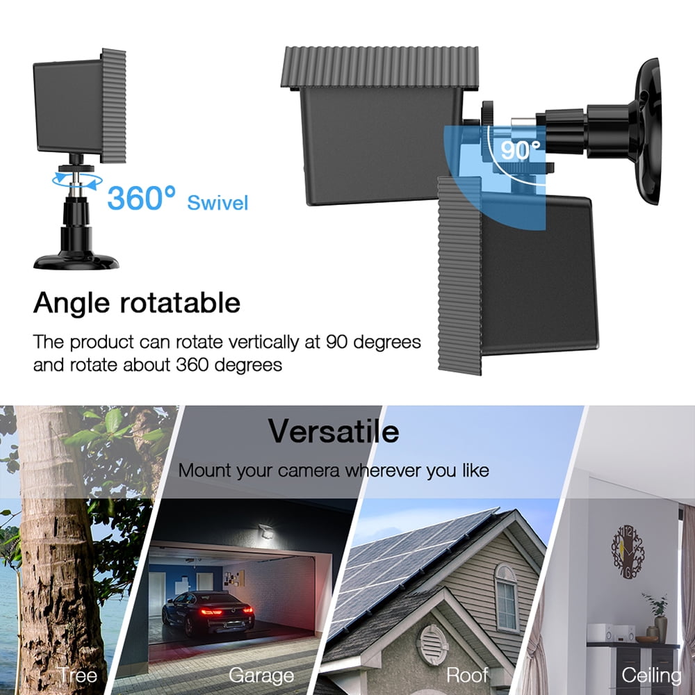Protective Case for ARLO HD Camera Case Wall Mount Bracket Protective Cover with Plastic Bracket Indoor and Outdoor Use Waterproof Wireless Protective Case for ARLO HD Camera Case Wall Mount Bracket Protective Cover with Plastic Bracket Indoor and Outdoor Use Waterproof Wireless