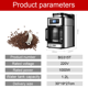 thumbnail image 4 of Máquina de café completamente automática, molienda en el sitio, hogar, oficina, molienda pequeña americana, cafetera de goteo americana integrada, 4 of 5