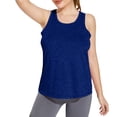 thumbnail image 5 of Tank Tops for Women Workout Sleeveless Athletic Tank Tops Scoop Neck Undershirt Workout Sports Shirts Plus Size Racerback Breathable Tee, 5 of 5