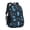 Puppy and Dog, variant on Puppy and Dog Paw Print Blue Backpack for School, Cute School Bag with Adjustable Shoulder Straps and Padded Back, 16.9"x12.6"x5.9"