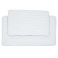 thumbnail image 1 of Bedford Home 2-Piece Memory Foam Bath Mat Set White, 1 of 4