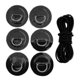 thumbnail image 4 of D-Ring Patch Elastic Bungee Rope Kit for Inflatable Kayak Canoe Surfboard SUP Boat Accessories (6-Pack, Gray), 4 of 4