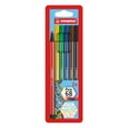 thumbnail image 1 of Marcador STABILO Pen 68 Paquete de 6 Colores Surtidos Punta de 1mm, 1 of 9