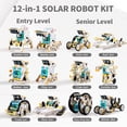 thumbnail image 4 of Kit de robot solar STEM Lucky Doug 12 en 1 para niños de 8 a 13 años, 4 of 6