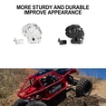 thumbnail image 2 of ZheElen RCGOFOLLOW Aluminum Alloy Wear And Crash Resistant Gear Box Silent Performance Rc Gear Box For 1/18 Axial Capra Silver, 2 of 6