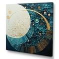 thumbnail image 2 of Designart "Celestial euphony I" Abstract Collages Wall Art Living Room, 2 of 5