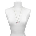 thumbnail image 3 of Delight Jewelry Silvertone Love Much - Purple Heart Nurse Strong Zoe Necklace, 3 of 4