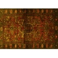thumbnail image 1 of Ahgly Company Indoor Rectangle Persian Yellow Traditional Area Rugs, 4' x 6', 1 of 4