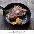 thumbnail image 4 of Pre-Seasoned Carbon Steel 8" Frying Pan Skillet for Induction, Stove, Grill, Oven & Campfire, 4 of 7