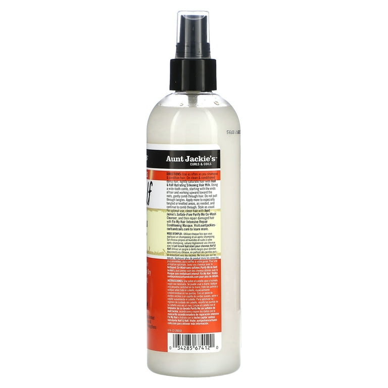 AUNT JACKIE'S Flaxseed Half&Half Hydrating Silkening Hair Milk (12oz) AUNT JACKIE'S Flaxseed Half&Half Hydrating Silkening Hair Milk (12oz)