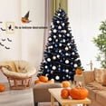 thumbnail image 2 of Costway 2,25m Árbol de Navidad con Decoraciones de Halloween 1258 Ramas no Iluminado con Base Sólida de Metal, 2 of 7