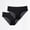 Black, variant on Womens Underwear Seamless Flex Fit Womens Underwear Soft Plus Size 2-Pack Brief White M