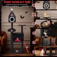 thumbnail image 5 of Jaxpety 64in Gothic Cat Tree with Coffin Bed Indoor Cat Tower with Condo Platform Sisal Scratching Posts, 5 of 18