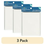 (3 pack) Hello Hobby A2 Blank All Occasion Greeting Cards, with Envelopes 4.25" x 5.5" (12 Count)