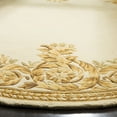 thumbnail image 3 of SAFAVIEH Naples Mladen Floral Bordered Wool Area Rug, Multi/Ivory, 6' x 6' Round, 3 of 5