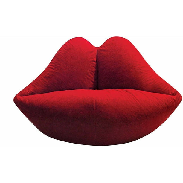 Novelty Hot Lips Bean Bag