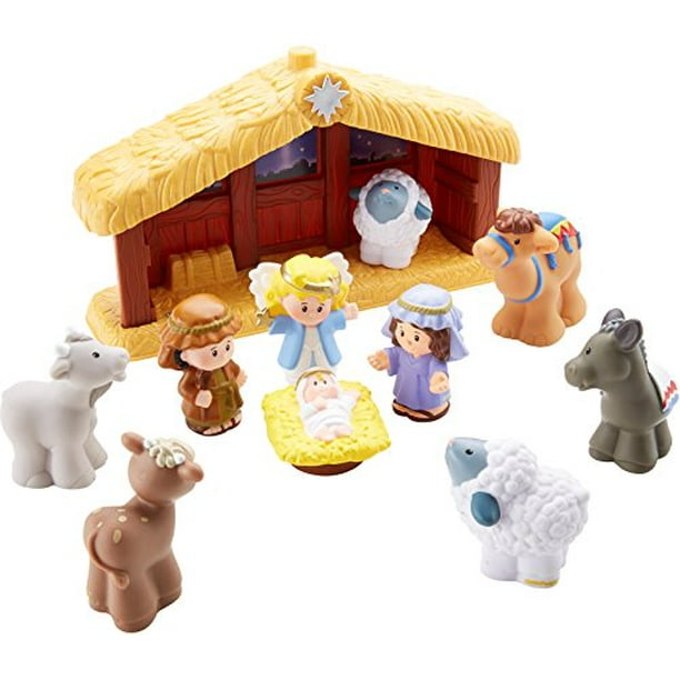FisherPrice Little People Christmas Story Nativity 10Figure Set