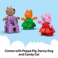 thumbnail image 5 of Parque de atracciones LEGO DUPLO de Peppa Pig de juguete con 3 figuras de más de 2 años, 5 of 5
