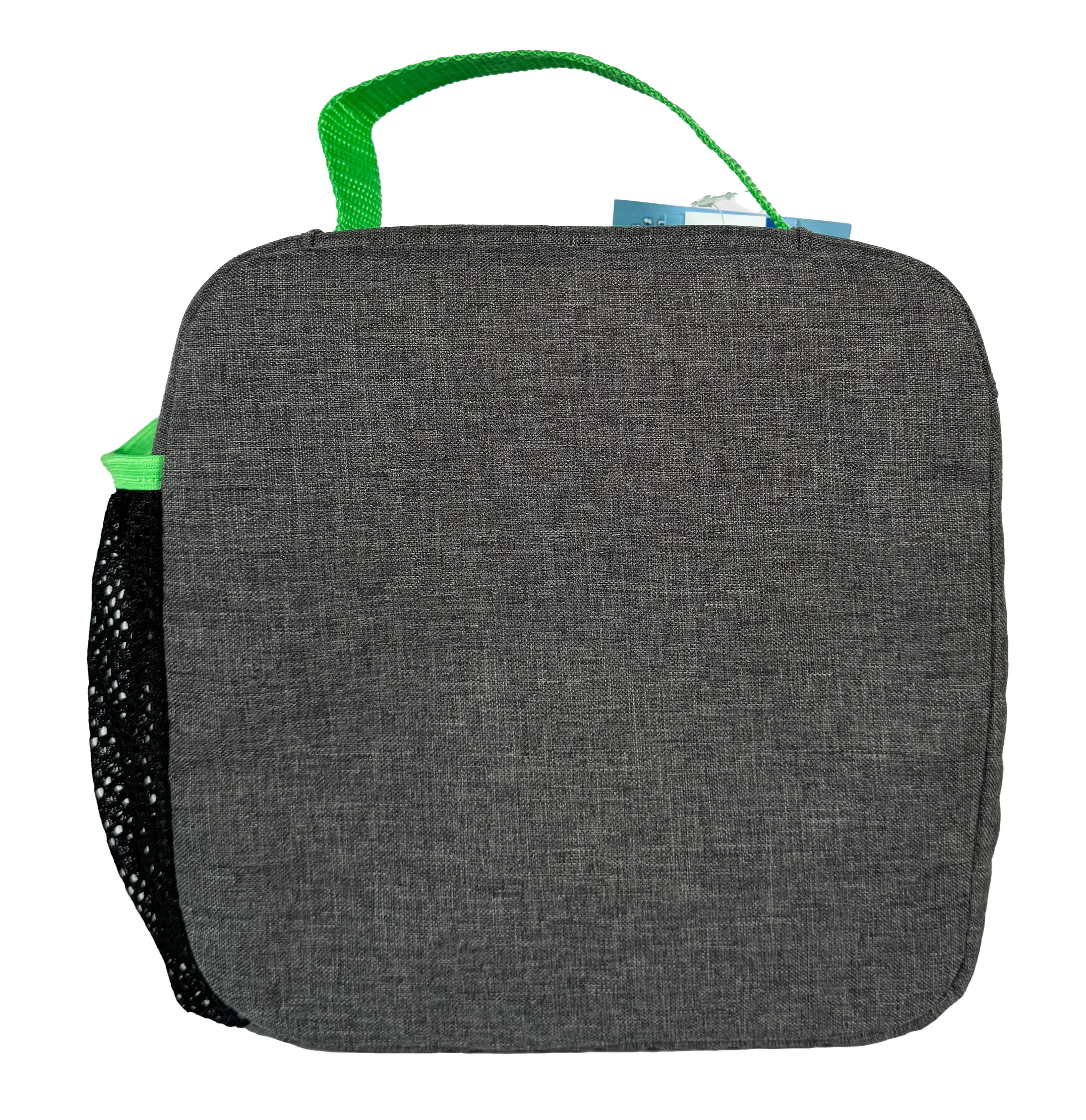 Chillz Lunch Box with 2 Ice Wraps, Handle, Side Pocket - Ideal for School, Office, Multiple Colors