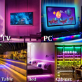 thumbnail image 3 of DAYBETTER 200ft LED Strip Lights,2 Rolls of 100ft Music Sync RGB Color Changing Strip Lights with IR Remote for Bedroom Decoration, 3 of 7