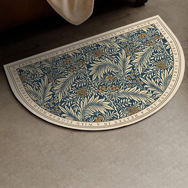Alfombra de Baño con Estampado Suave, Alfombra de Cocina Antideslizante, Lavable a Máquina, Resistente a La Suciedad, Alfombra de Decora , estilo A Macarena Alfombrillas de baño