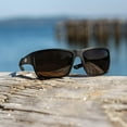 thumbnail image 6 of Flying Fisherman Sand Bank Sunglasses - Matte Black/Amber, 6 of 7