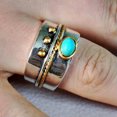 thumbnail image 5 of GAVONO Vintage 925 Silver Turquoise Women Rings Wedding Party Jewelry Gifts Size 6-10-#1-8, 5 of 9