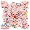 thumbnail image 6 of 35pcs Cute Pig Stickers Animal Kids Stickers Cartoon Funny Stickers for Notebook Suitcase, 6 of 9