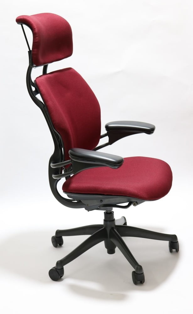 Freedom Chair By Humanscale Fully Adjustable Model With Headrest