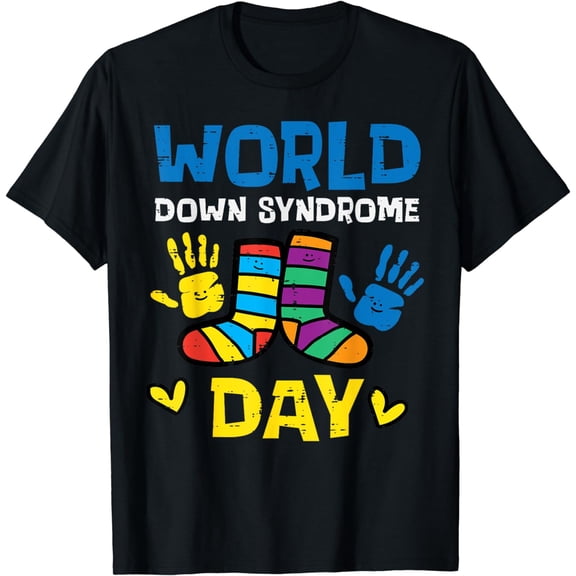 World Down Syndrome Day Awareness T21 Teacher Women Men Kids T-Shirt