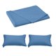 thumbnail image 2 of Set de hojas de color liso de 3 piezas | Poliéster suave | Lavables duraderos | Incluye 1 sábana (150x230cm) y 2 fundas de almohada (74x48cm) | Múltiples colores | Resistente al desvanecimiento, 2 of 6