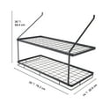 thumbnail image 5 of KFFKFF Pot Rack Wall Mounted 30 inch Pot and Pan Hanging Rack, Pot and Pan Hanger with 12 S Hooks 55 lbs, 5 of 9