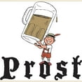 thumbnail image 3 of CafePress - Prost Light T Shirt - Men's Classic Graphic T-Shirt, 3 of 4