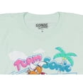 thumbnail image 3 of Sonic The Hedgehog Womens Team Sonic Pastel Adult Short Sleeve T-Shirt, 3 of 3