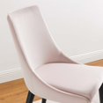 thumbnail image 3 of Modway Velvet Dining Chair, Pink, 3 of 8