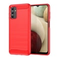 thumbnail image 1 of PANDACO Red Brushed Metal Case for Samsung Galaxy A13 4G, 1 of 4