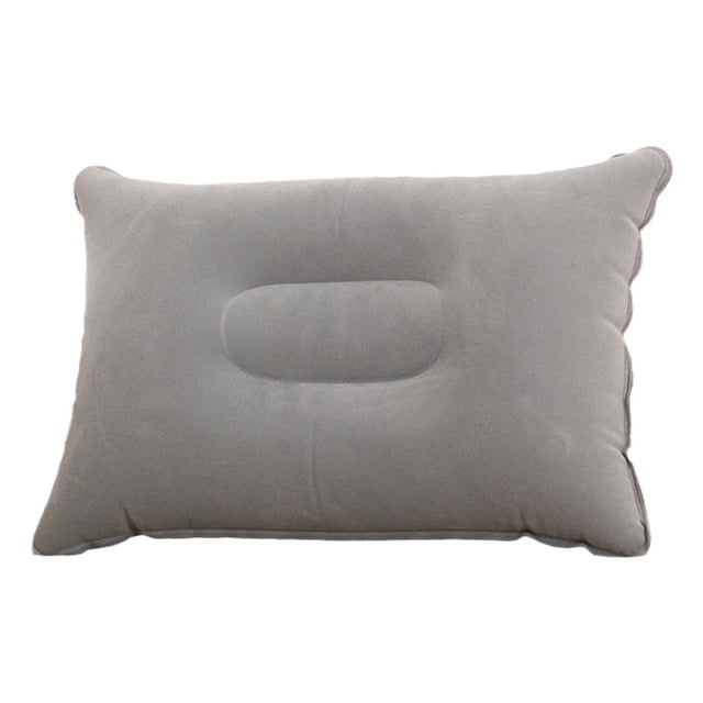 Portable Fold Inflatable Air Pillow Outdoor Travel Sleeping Camping PVC Neck Stretcher Backrest Plane Comfortable